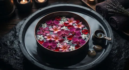 Traditional herbal bath preparations for customized wellness rituals